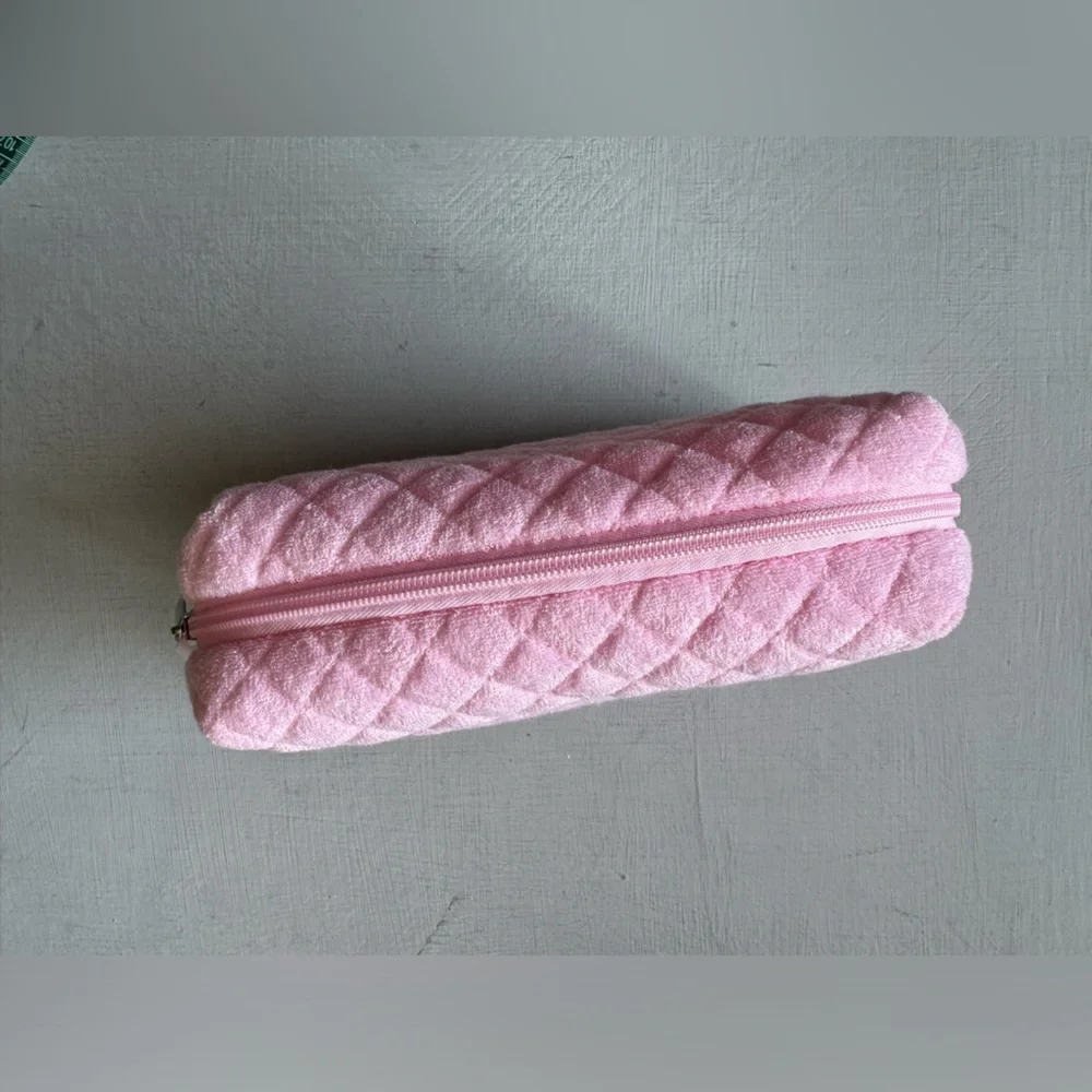 NEW Ulta Beauty Pink Cosmetic Bag 8 x 6 x 3